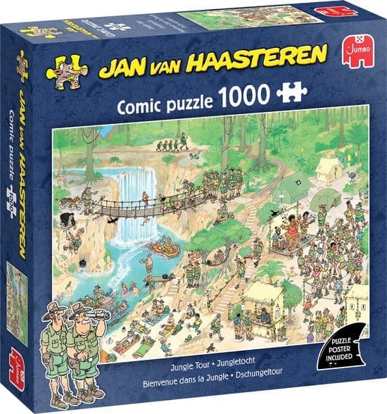 Jan van Haasteren Jungletocht puzzel - 1000 stukjes