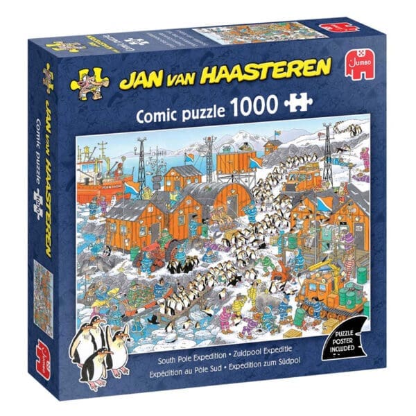 Jan van Haasteren Zuidpool Expeditie puzzel - 1000 stukjes