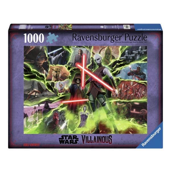 Star Wars Villainous Asajj Vent 1000 stuks puzzel