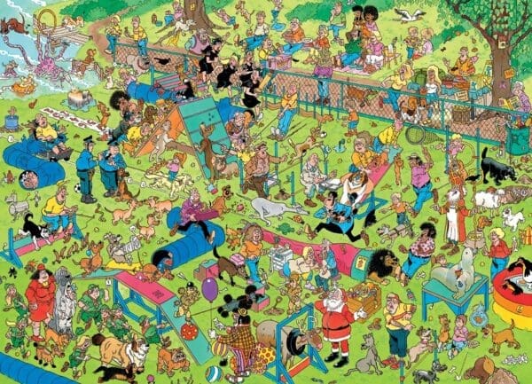 Jan van Haasteren Hondenparcours 1000 stuks