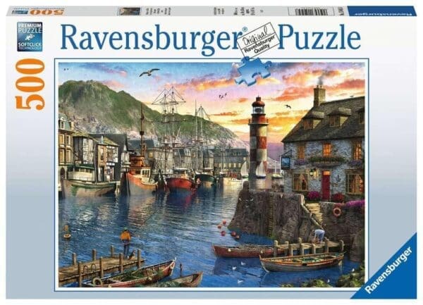 Sunrise at the Port 500 stuks puzzel