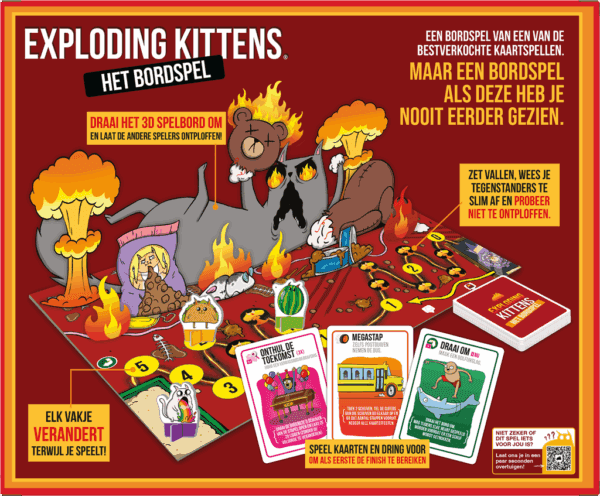 Exploding Kittens Het Bordspel - Afbeelding 2