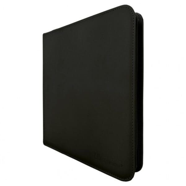 Ultra Pro 12 Pocket Zippered Binder Vivid Black
