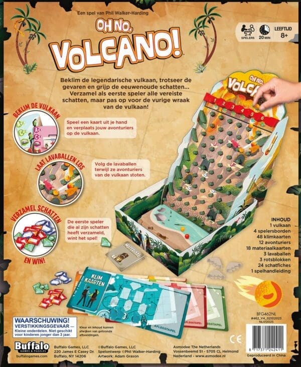 Oh No Volcano! - Afbeelding 3