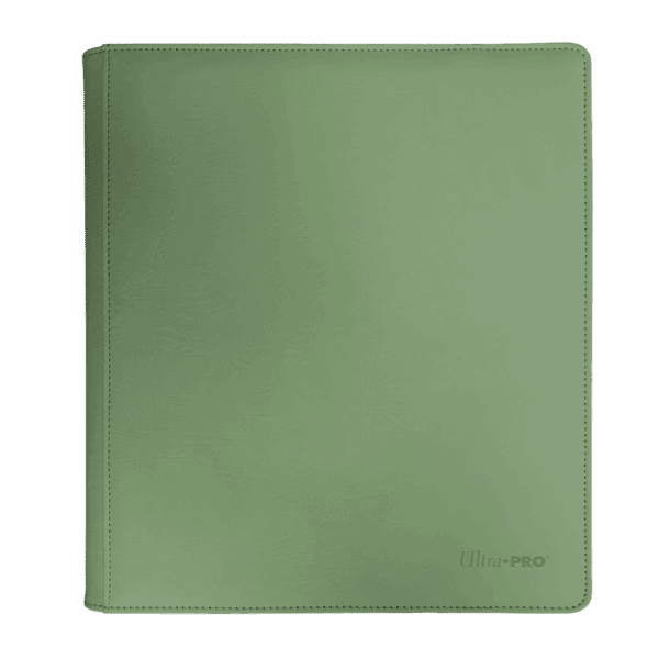 Ultra Pro 12 Pocket Zippered Binder Vivid Cool Matcha