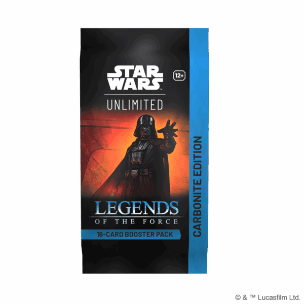 Star Wars Unlimited Legends of the Force Carbonite Booster