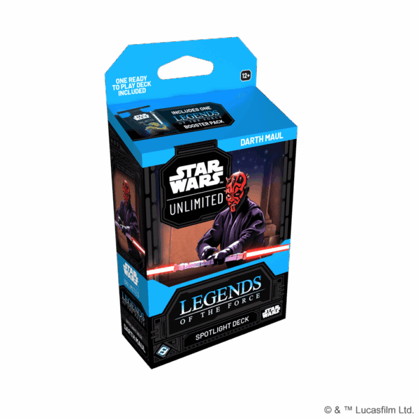 Star Wars Unlimited Legends of the Force Spotlight Deck Darth Maul