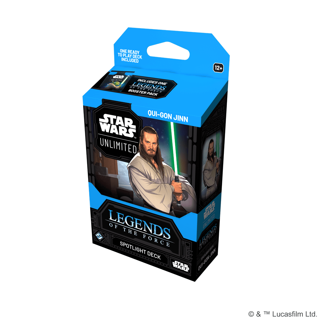Star Wars Unlimited Legends of the Force Spotlight Deck Qui-Gon Jinn