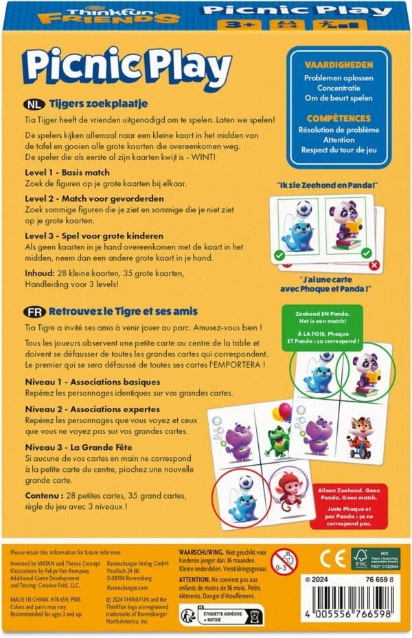 Thinkfun Friends Picnic Play - Afbeelding 3