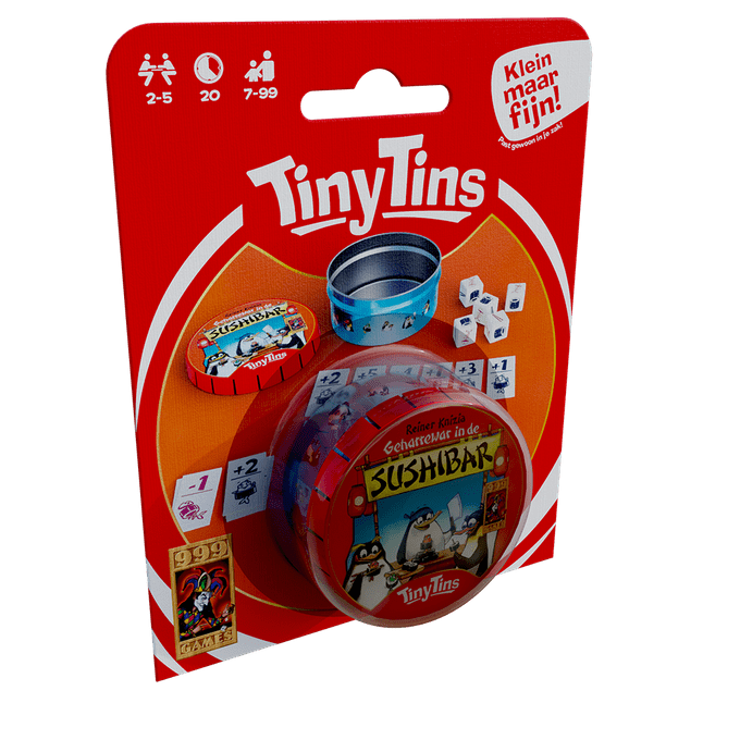 Tiny Tins Geharrewar in de Sushibar