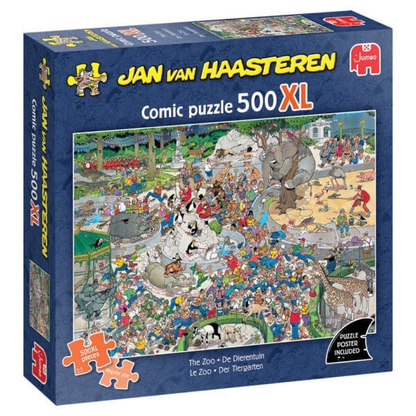 Jan van Haasteren 500 stuks XL - The Zoo
