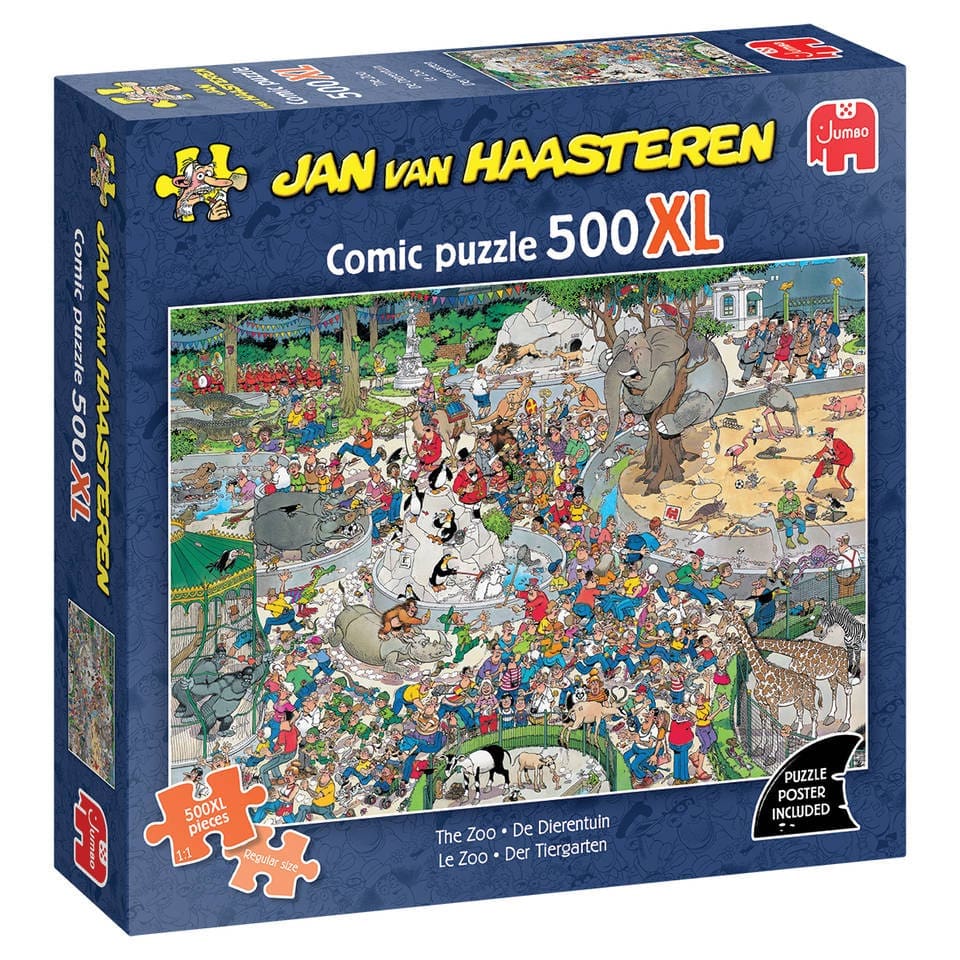 Jan van Haasteren 500 stuks XL - The Zoo