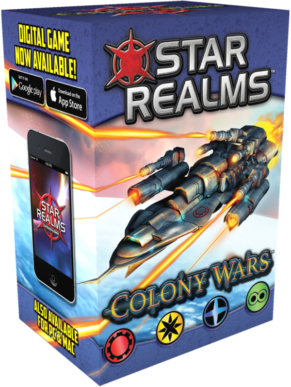 Star Realms deck building game - Colony Wars 2nd edition